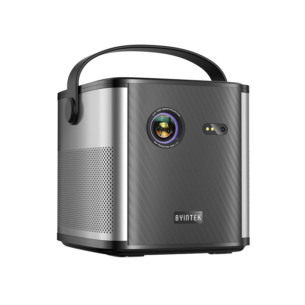 BYINTEK UFO U80 Max Projector – Full HD, 4K Decode, Android 11, Wi-Fi 6, Bluetooth 5.0, 300″ Display