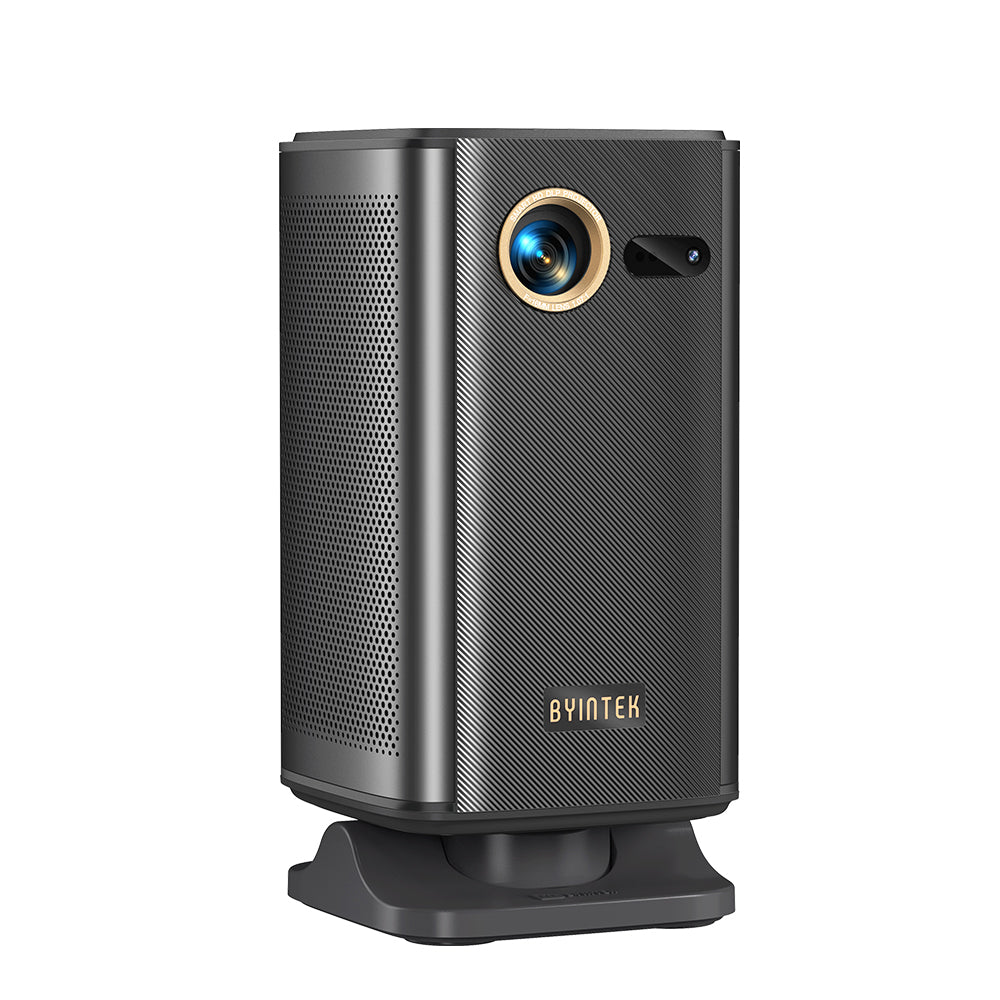BYINTEK UFO P70X Projector – Full HD, 4K Decode, Android 9, Wi-Fi, Bluetooth, Auto Focus, ~200″ Display