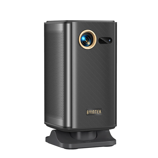 BYINTEK UFO P70X Projector – Full HD, 4K Decode, Android 9, Wi-Fi, Bluetooth, Auto Focus, ~200″ Display
