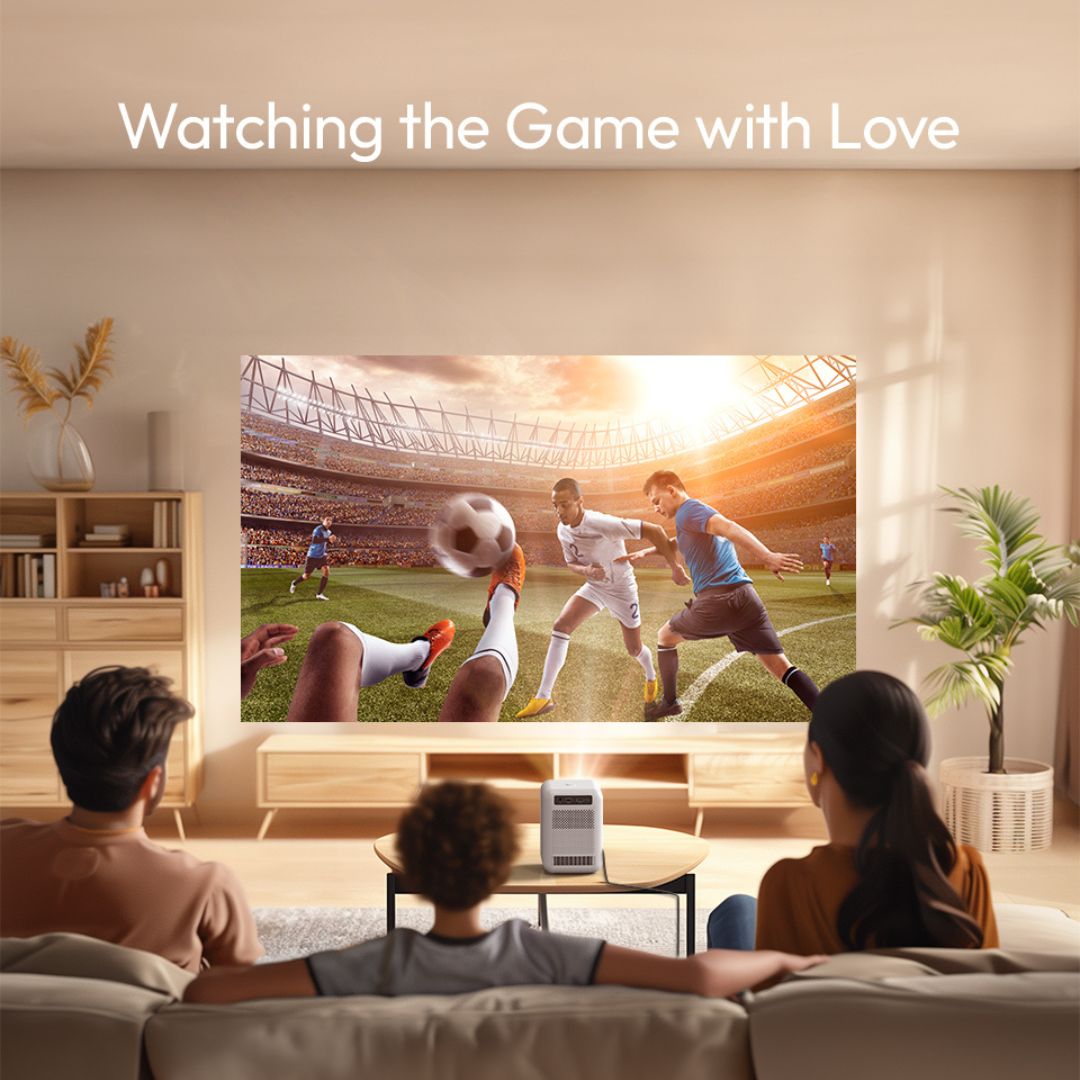 BYINTEK Love U4 Mini Projector – Full HD, 4K Support, Wi-Fi 6, Bluetooth, Auto Focus, 30–200″ Display